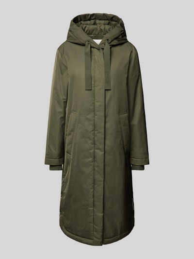 Marc O'Polo Regular Fit Parka mit Kapuze aus Polyester-Twill Oliv 2