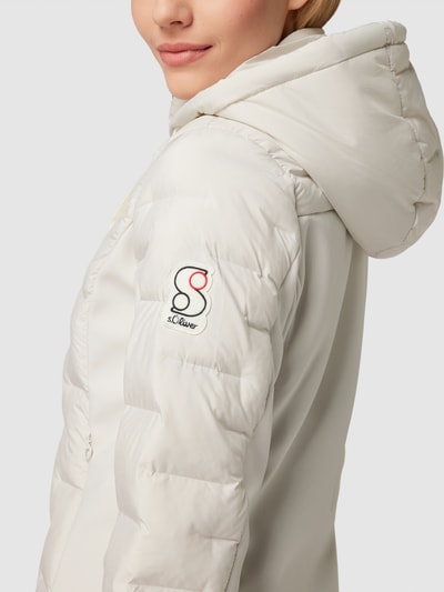 s.Oliver RED LABEL Steppjacke mit abnehmbarer Kapuze Offwhite 3