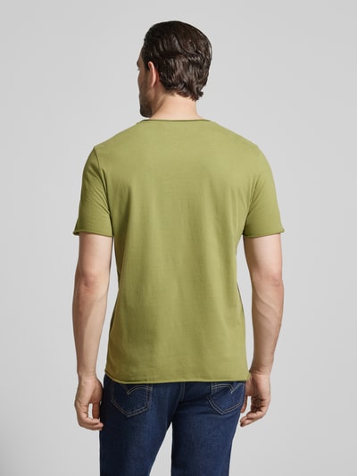 ARMEDANGELS Regular Fit T-Shirt aus reiner Bio-Baumwolle Modell 'JAAMES' Oliv 5