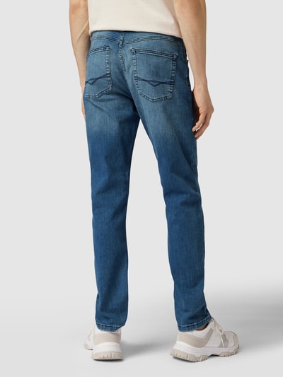 Christian Berg Men Straight fit jeans met merkdetail Blauw - 5