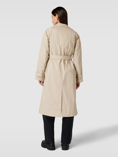 YAS Trenchcoat met tailleriem, model 'TERONIMO' Beige - 5