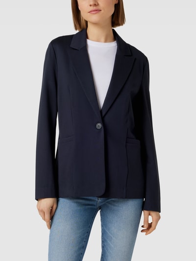 s.Oliver RED LABEL Blazer mit Leistentaschen und Reverskragen Marineblau 4