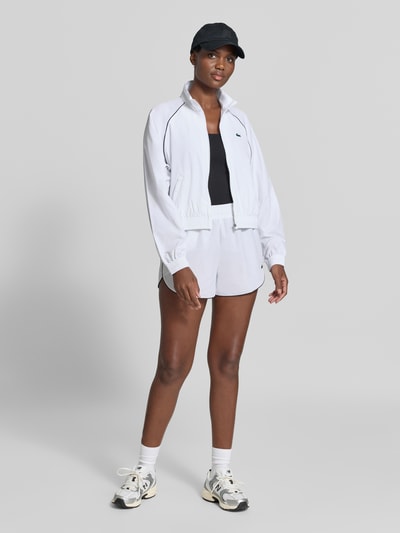 Lacoste Sport Regular Fit Sportshorts mit elastischem Bund Weiss 1