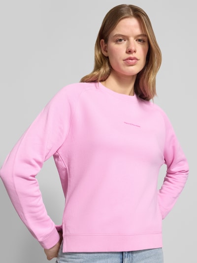 Marc O'Polo DENIM regular fit sweatshirt van puur katoen Felroze - 3