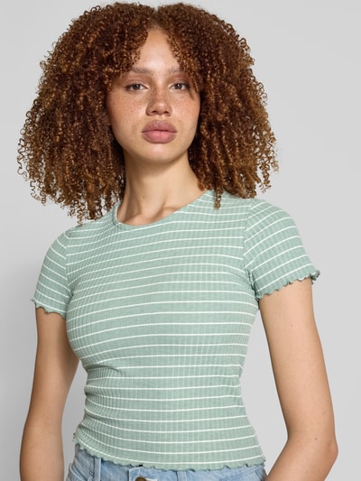 Only Slim Fit T-Shirt mit Viskoseanteil Modell 'EMMA' Schilf 3