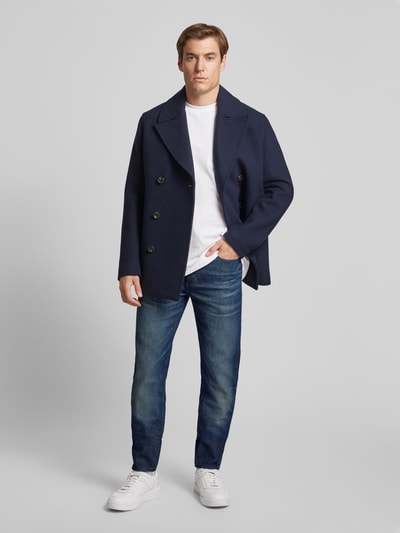 BOSS Orange Jeans mit 5-Pocket-Design Modell 'TABER' Dunkelblau 1