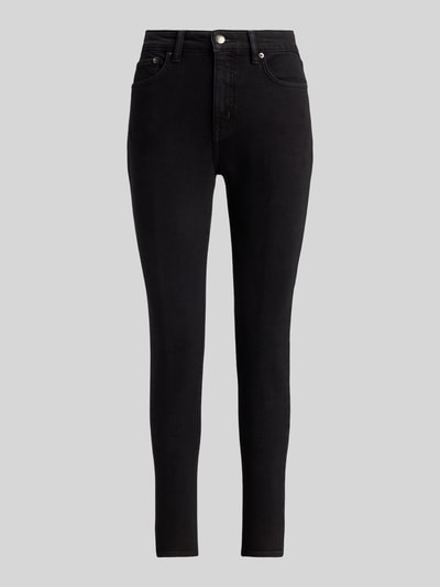 Lauren Ralph Lauren Skinny Fit Jeans aus Baumwoll-Mix BLACK 2
