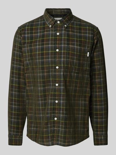 Pepe Jeans Regular Fit Freizeithemd mit Button-Down-Kragen Modell 'MAX' Oliv 2