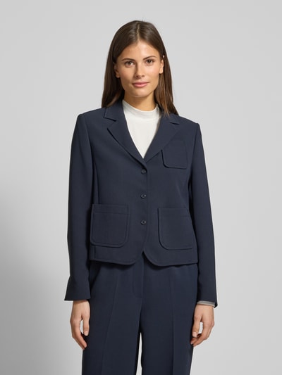 Marc Cain Blazer mit aufgesetzten Eingrifftaschen Marine 4