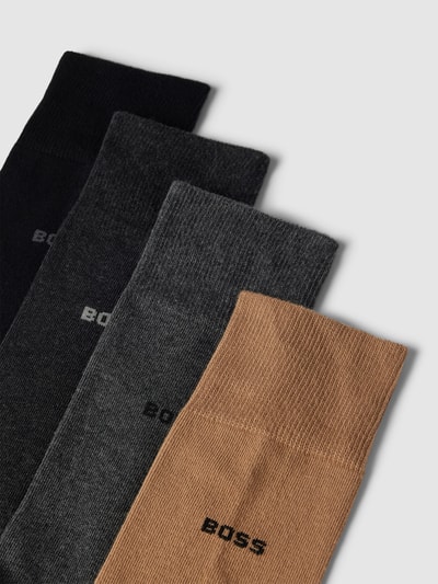 BOSS Socken mit Label-Detail im 4er-Pack Beige 2