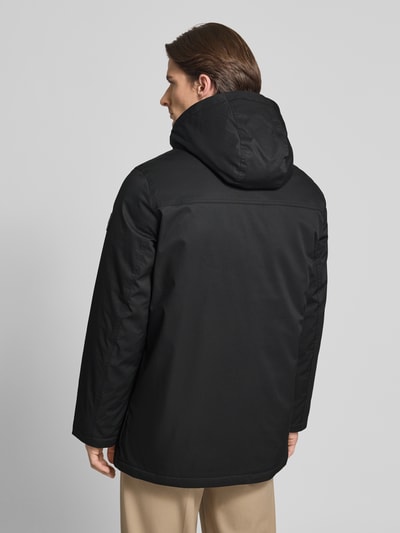 Tom Tailor Regular Fit Parka mit Pattentaschen Black 5
