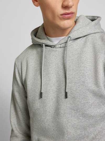 Only & Sons Hoodie met licht verbrede schouders, model 'CERES LIFE' Lichtgrijs gemêleerd - 3