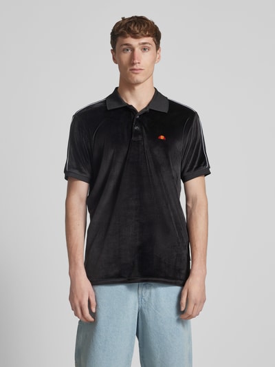 Ellesse Poloshirt mit Label-Stitching Black 4