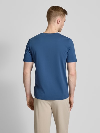 BOSS T-Shirt mit Logo-Detail Modell 'MIX&MATCH' Jeansblau 5