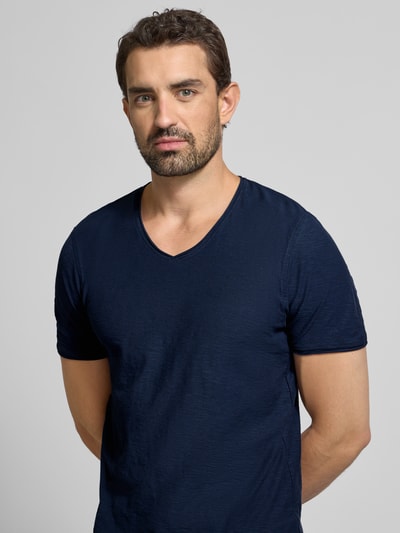 MCNEAL T-Shirt mit V-Ausschnitt Dunkelblau 3