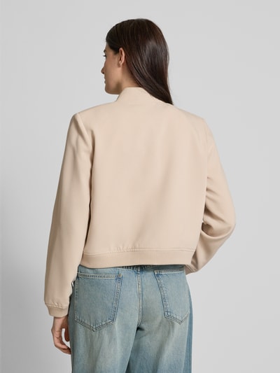 Vero Moda Comfort Fit Bomberjacke mit Viskose Modell 'AMALA' Ecru 5