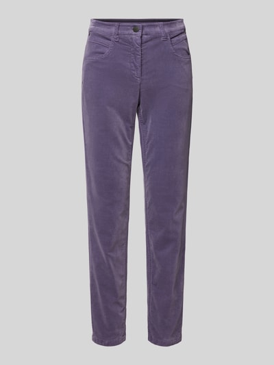 Luisa Cerano Regular Fit Jeans im 5-Pocket-Design Mauve 2