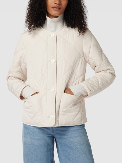 Tommy Hilfiger Steppjacke mit durchgehender Knopfleiste Ecru 4