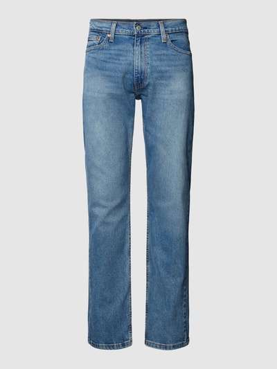 Levi's® Jeansy o kroju slim straight fit z 5 kieszeniami Jeansowy niebieski 2