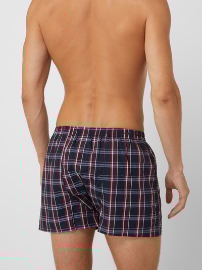 Götzburg Wäsche Boxershort met labelpatch in een set van 2 stuks Donkerblauw - 4