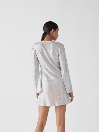 Dodo bar Or Minikleid mit Paillettenbesatz Weiß 5