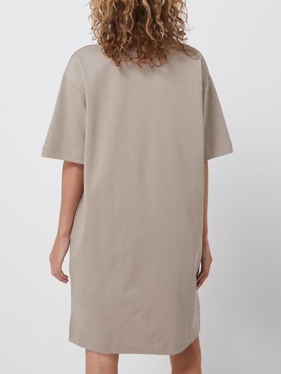 JUST FEMALE Shirtjurk met ronde hals, model 'Kyoto' Taupe - 5