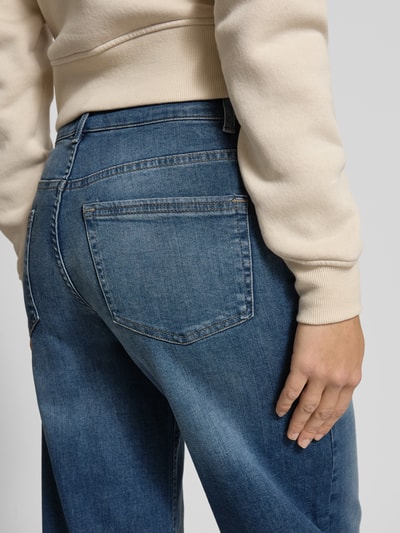 Only Jeansy z szeroką nogawką z mieszanki bawełny model ‘MADISON BLUSH’ Jeansowy niebieski 3