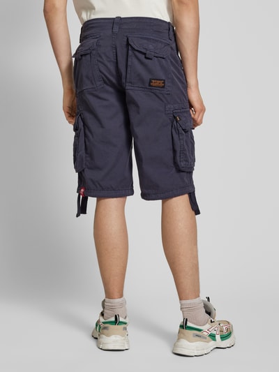 Alpha Industries Bermudas mit Cargotaschen Modell 'JET' Marine 5