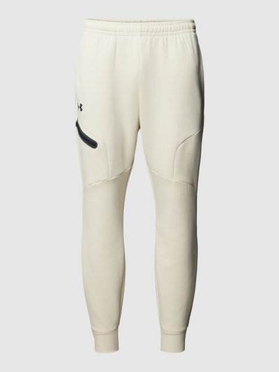 Under Armour Sweatpants mit merzerisiertem Baumwoll-Anteil Offwhite 2