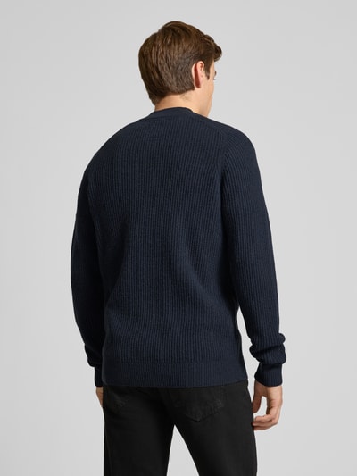 camel active Kurtka z dzianiny z zamkiem błyskawicznym Granatowy 5