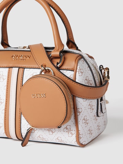 Guess Bowlingtas met all-over logo Wit - 3