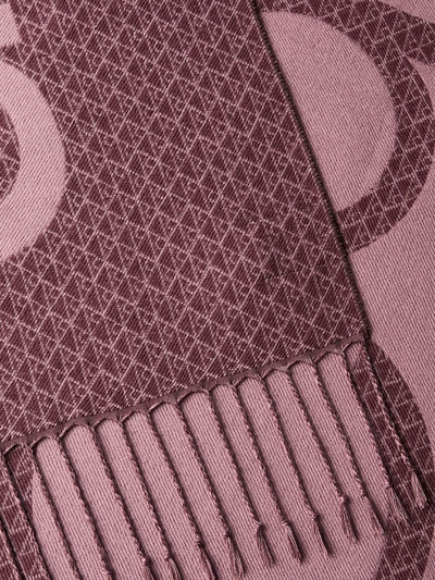 CK Calvin Klein Sjaal van wolmix Bordeaux - 3