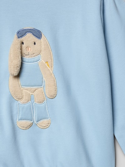 Steiff Sweatshirt mit Rundhalsausschnitt Bleu 2