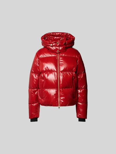 Moose Knuckles Regular Fit Steppjacke mit Kapuze Rot 2