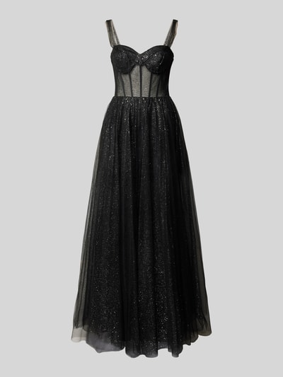 Hey Kyla Abendkleid mit Herz-Ausschnitt Black 2