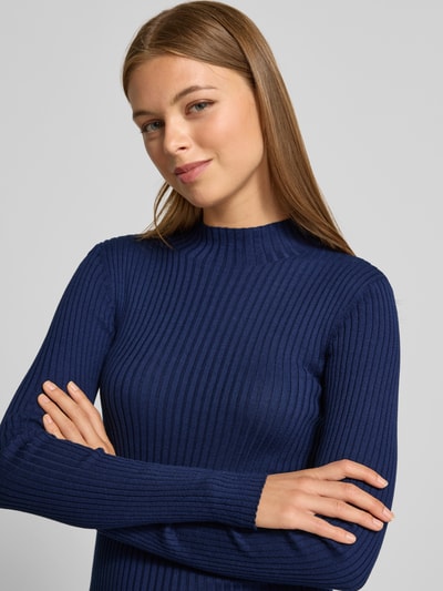 Armedangels Slim fit pullover van puur katoen, model 'ALAANIA' Marineblauw - 3