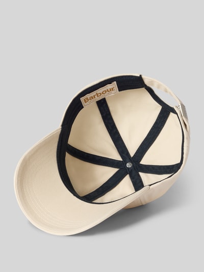 Produktfoto, Basecap aus reiner Baumwolle Modell 'EMILY' von Barbour, beżowy kolor, jednolity, label stitching, regulowany pasek