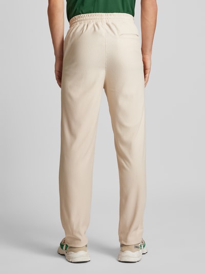 Only & Sons Loose Fit Stoffhose mit Plisseefalten Modell 'SINUS' Offwhite 5