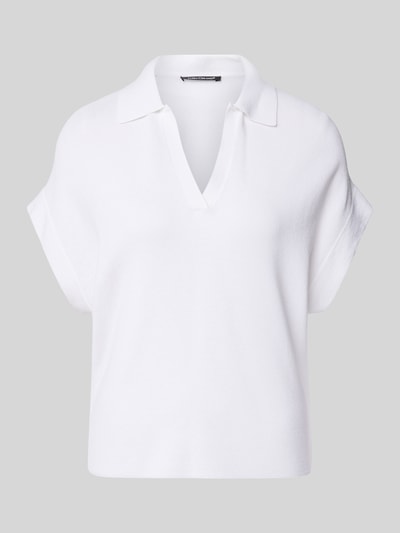 Luisa Cerano Gebreid shirt met halflange mouw Wit - 2