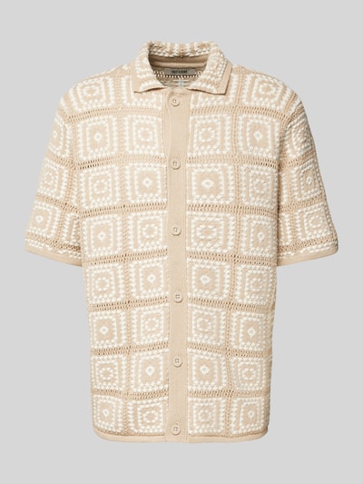 Only & Sons Gebreid jack met knoopsluiting, model 'ONSBART' Beige - 2