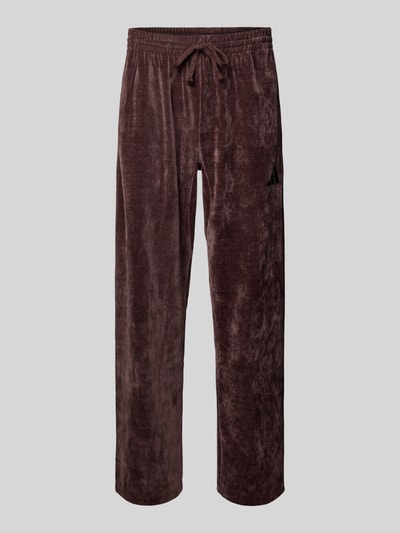 adidas Sportswear Spodnie dresowe z elastycznym ściągaczem Ciemnobrązowy 2