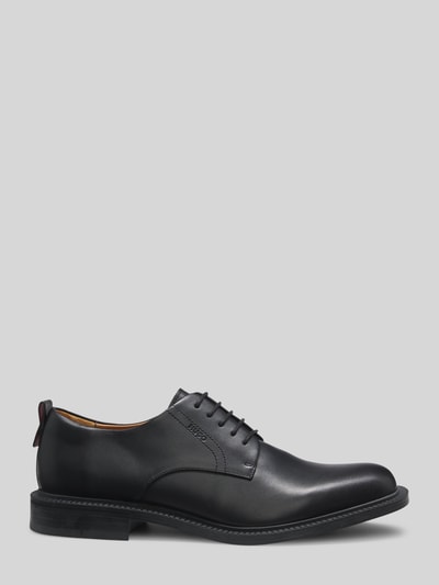 HUGO Schnürschuhe aus echtem Leder Black 5