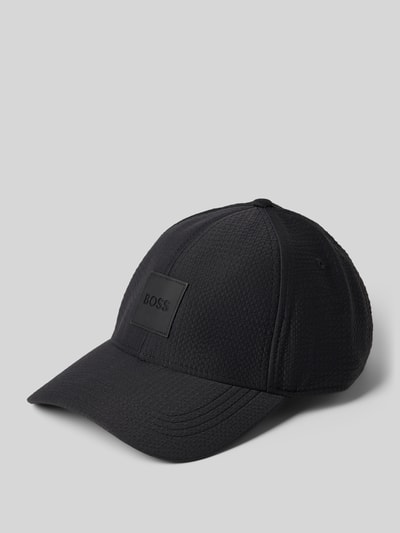 BOSS Basecap mit Logo Detail Modell 'ZED-SEERSUCKER' Black 1