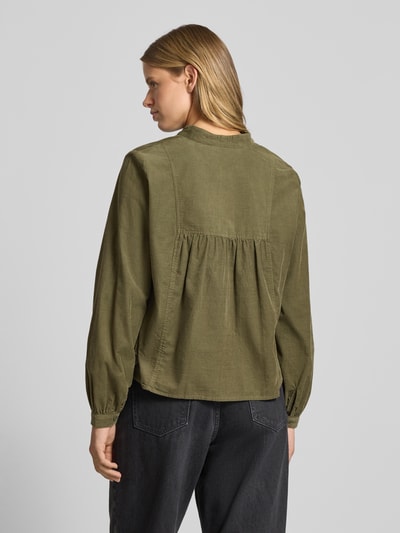 Marc O'Polo Denim Relaxed Fit Cord-Bluse aus reiner Baumwolle Khaki 5