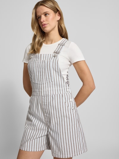 PIECES Regular Fit Latzhose aus Baumwoll-Mix Modell 'BILLO' Hellblau 3