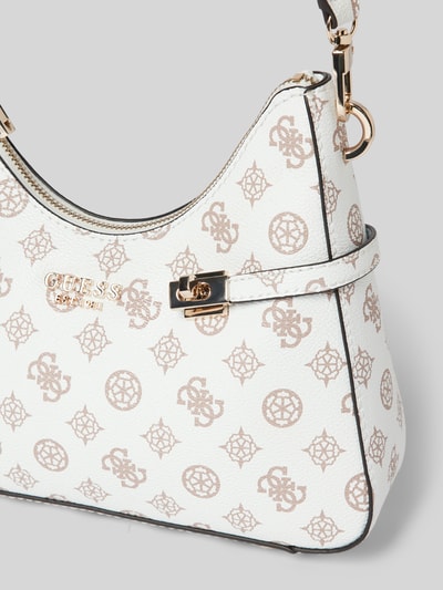 Guess Hobo Bag mit Label-Detail Weiss 3