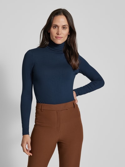 Lauren Ralph Lauren Strickpullover mit Rollkragen Modell 'ALANA' Marine 4