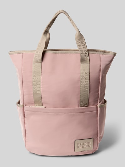STUDIO BERLIN Rucksack mit Logo-Patch Modell 'Kreuzberg' Pink 2