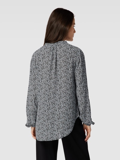 Soft Rebels Blouseshirt met all-over motief Zwart - 5