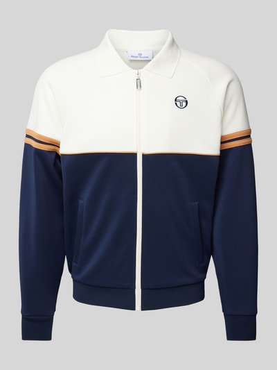 SERGIO TACCHINI Sweatjacke mit Reißverschluss Modell 'ORION' Dunkelblau 1